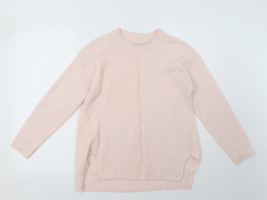 Marks and Spencer Womens Pink   Pullover Sweatshirt Size S