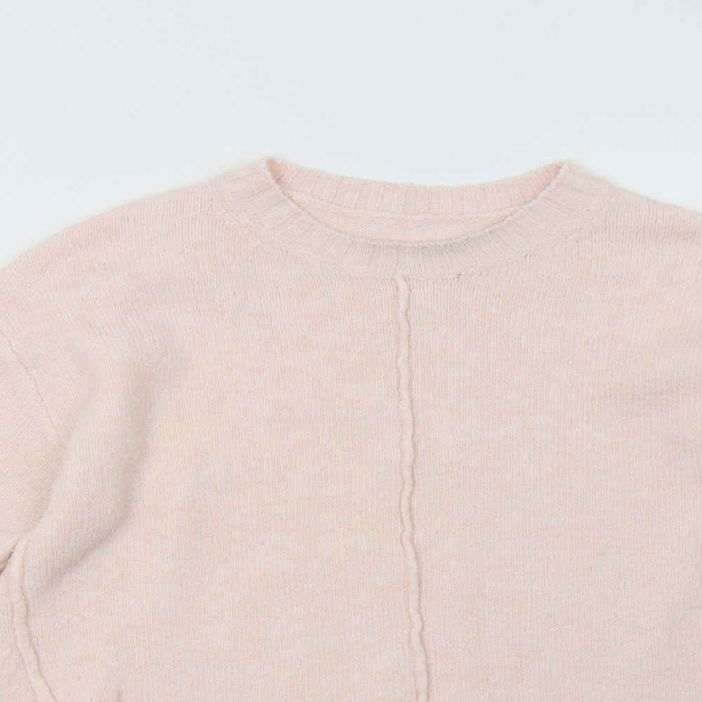 Marks and Spencer Womens Pink   Pullover Sweatshirt Size S