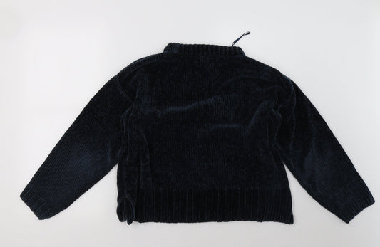Marks and Spencer Womens Blue   Pullover Sweatshirt Size M