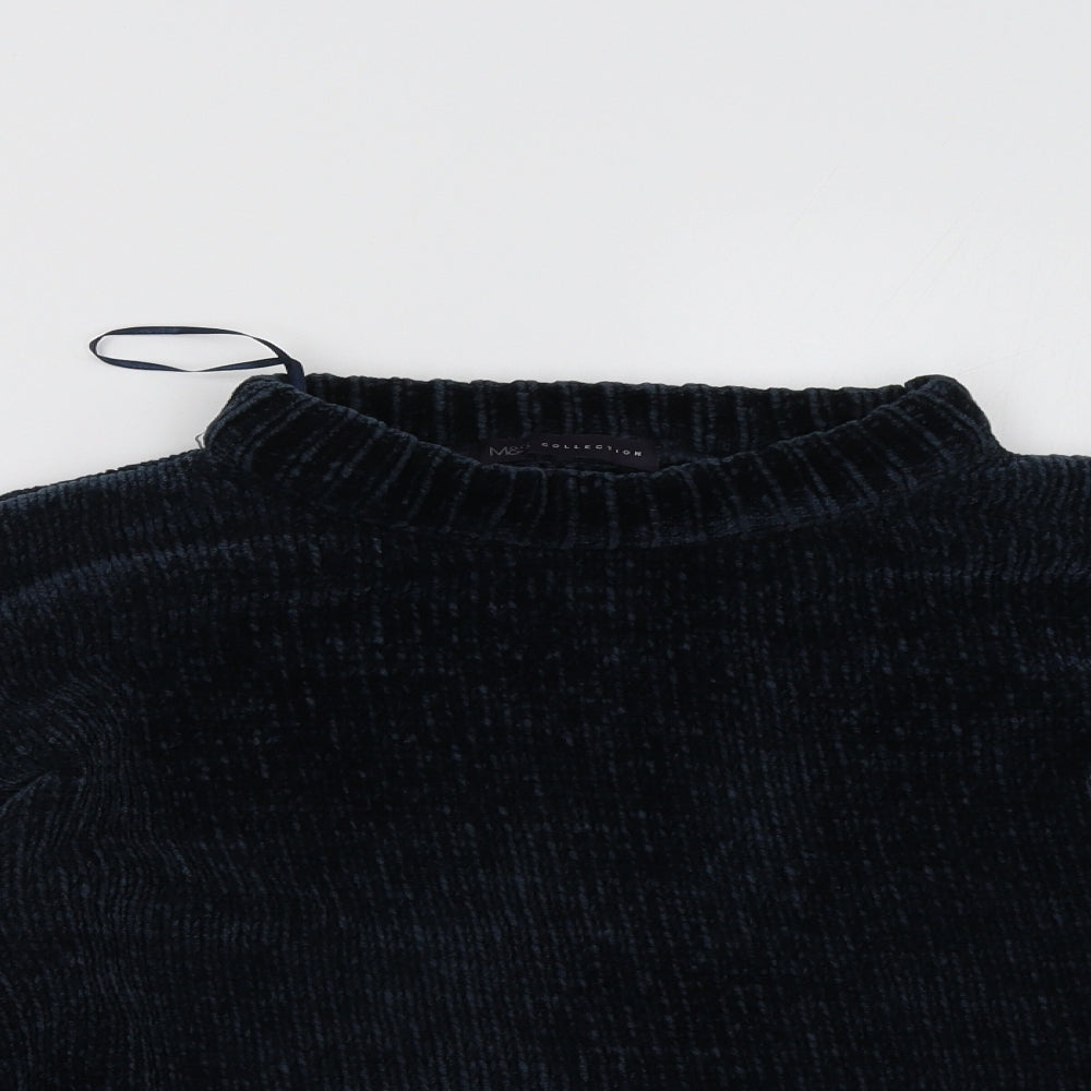 Marks and Spencer Womens Blue   Pullover Sweatshirt Size M