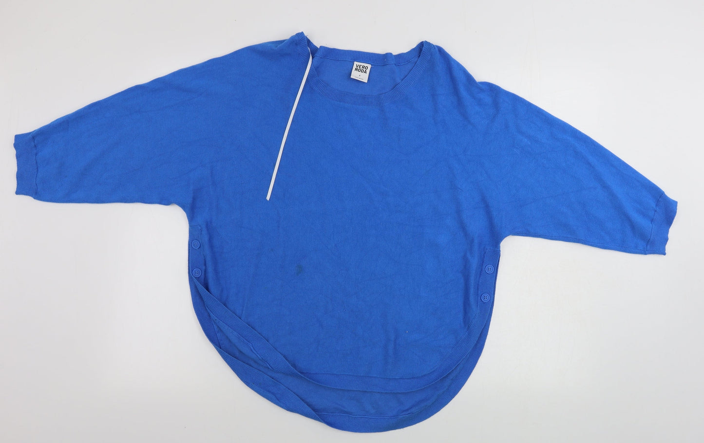 VERO MODA  Womens Blue   Pullover Jumper Size M