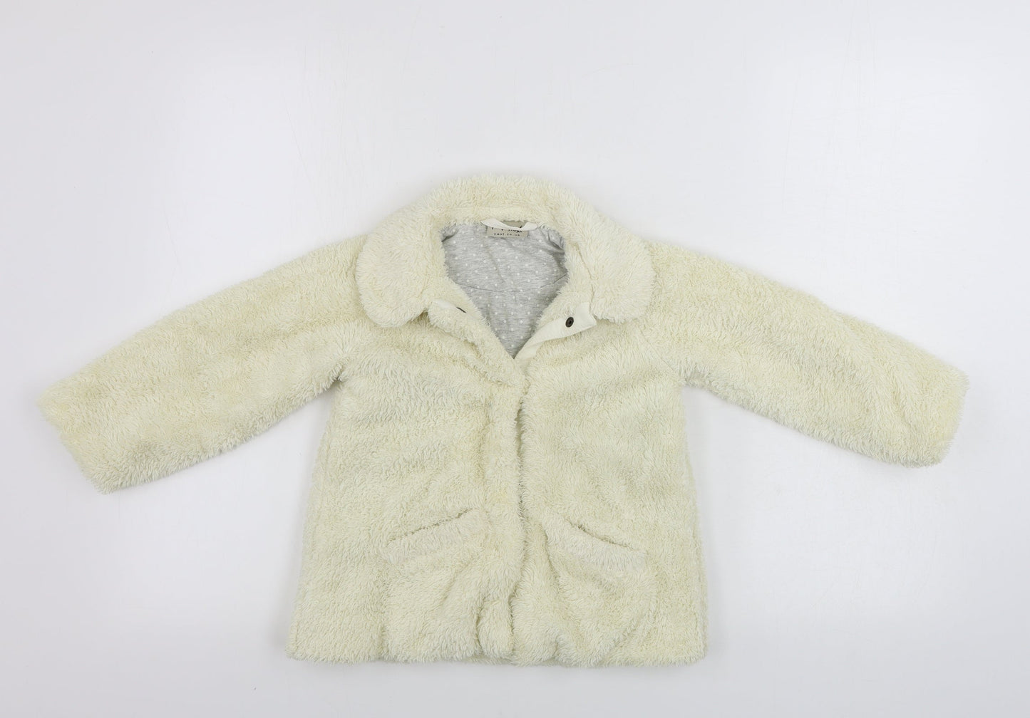 NEXT  Boys Ivory   Jacket Coat Size 3-4 Years