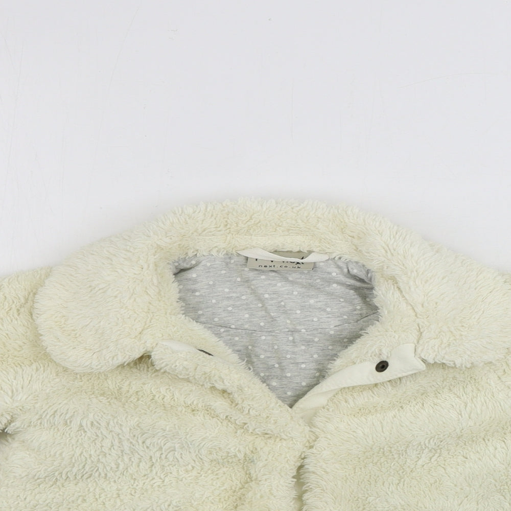NEXT  Boys Ivory   Jacket Coat Size 3-4 Years