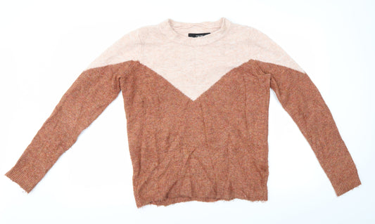 VERO MODA Womens Multicoloured   Pullover Jumper Size XS