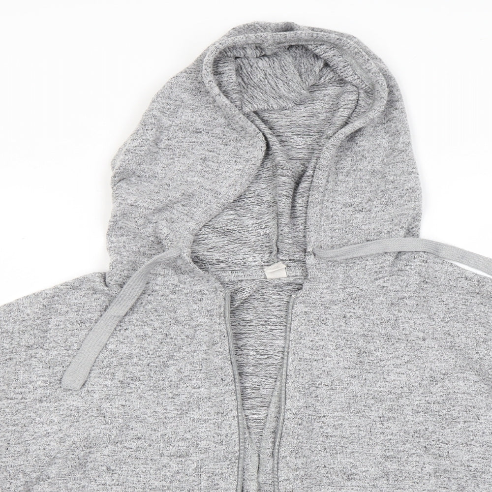 Cotton On Body Mens Grey   Full Zip Hoodie Size M