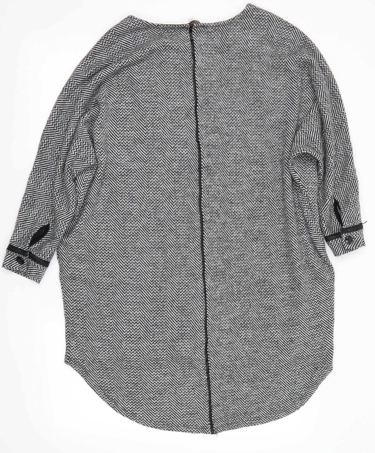 Apricot Womens Grey   Pullover Jumper Size M