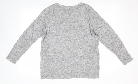 Peacockis Womens Grey   Pullover Jumper Size 8