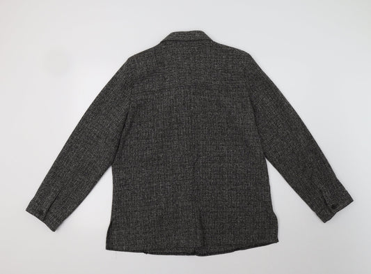 EWM Womens Grey   Jacket Blazer Size 16