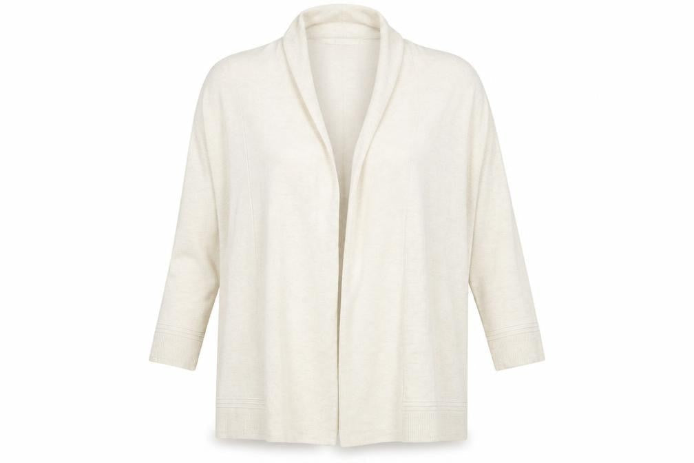 M&S Womens Beige   Cardigan Jumper Size 12