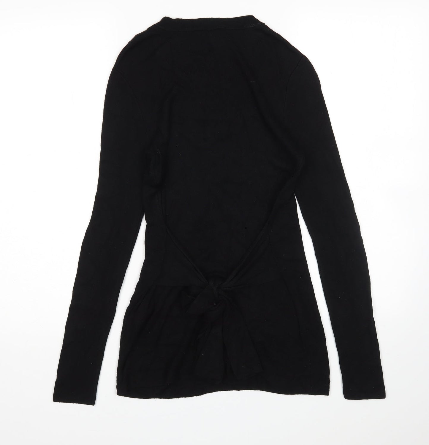 Warehouse Womens Black   Pullover Jumper Size 8