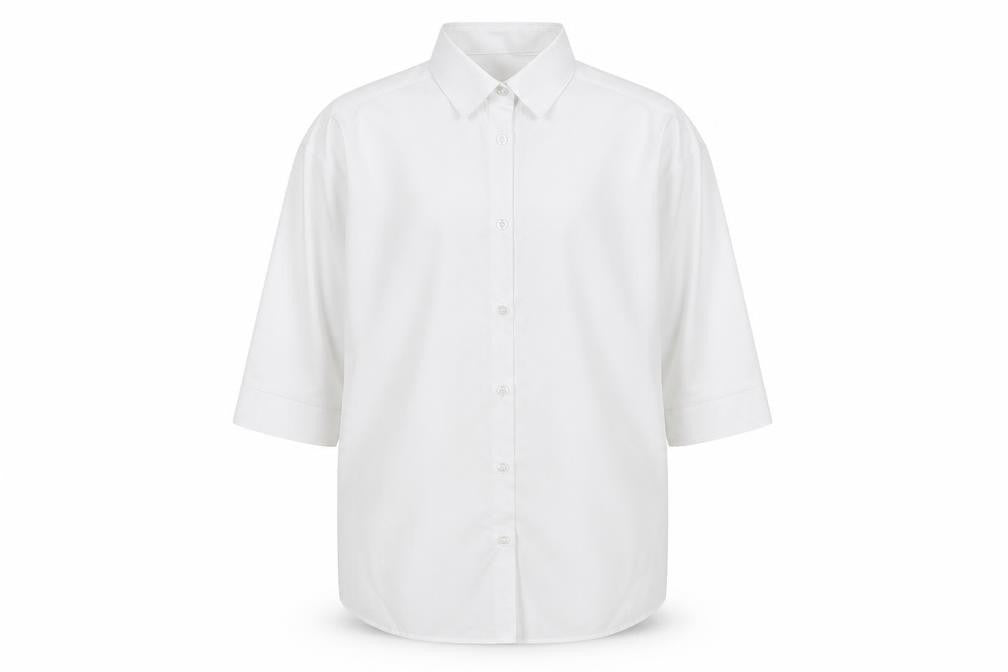 George Boys White   Basic Button-Up Size 13-14 Years