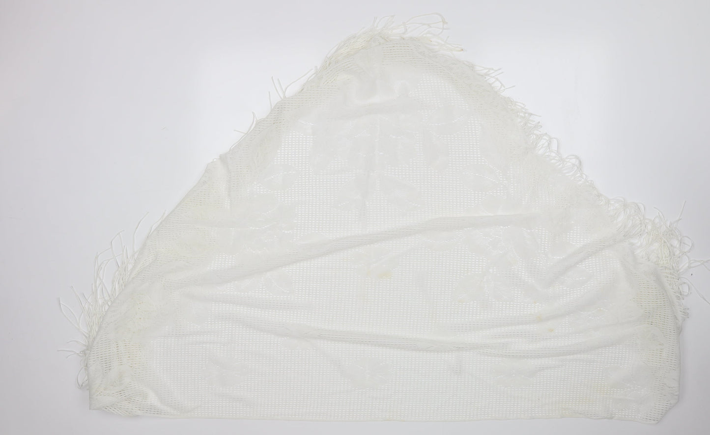 Preworn Womens White    Shawl/Wrap