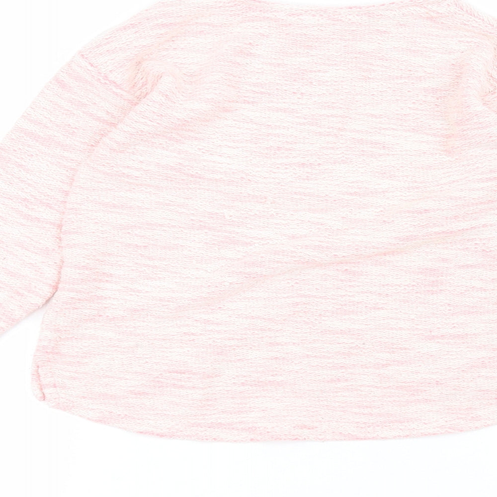 Miss e-vie Girls Pink   Pullover Jumper Size 9-10 Years