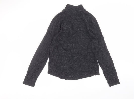 Putney Bridge Mens Black   Pullover Jumper Size S