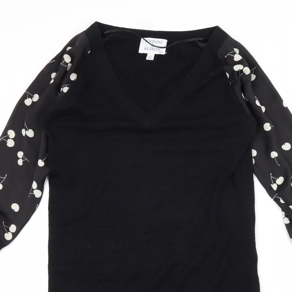 Antoni & Alison Womens Black   A-Line  Size S