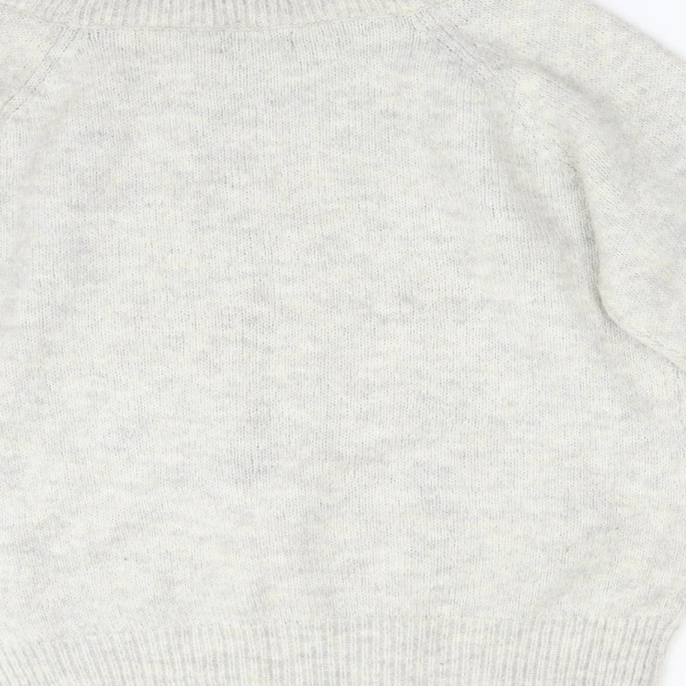 New Look Womens Beige   Pullover Sweatshirt Size S