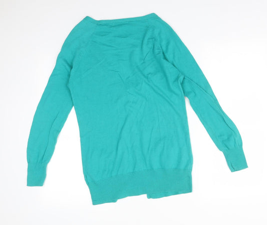 South Womens Green   Cardigan Jumper Size 12