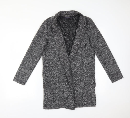 M&S Womens Grey   Trench Coat Coat Size 8
