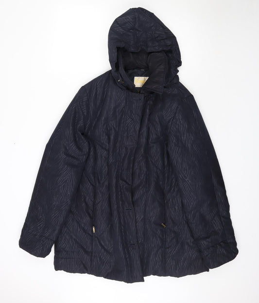 River Oak Womens Blue   Jacket  Size L