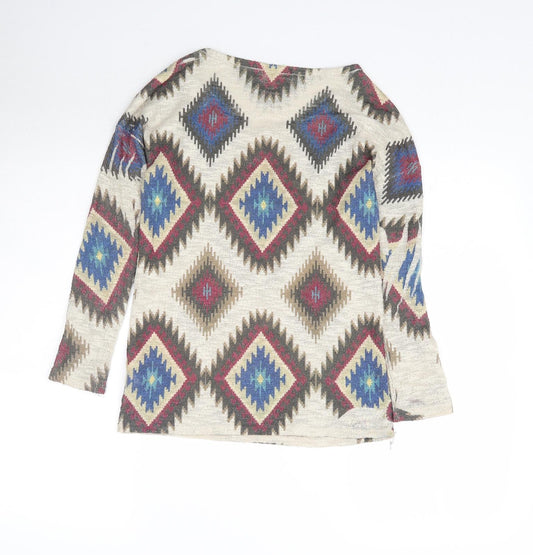 Ginger G Womens Multicoloured   Basic Blouse Size S