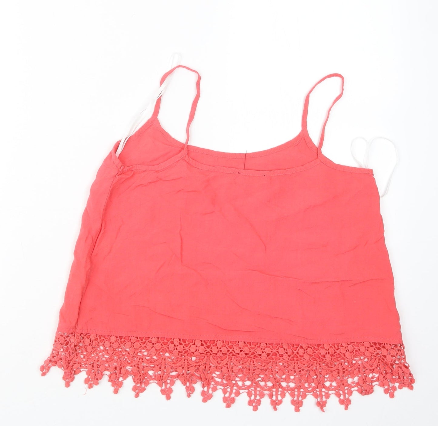 New Look Womens Pink   Camisole Tank Size 10