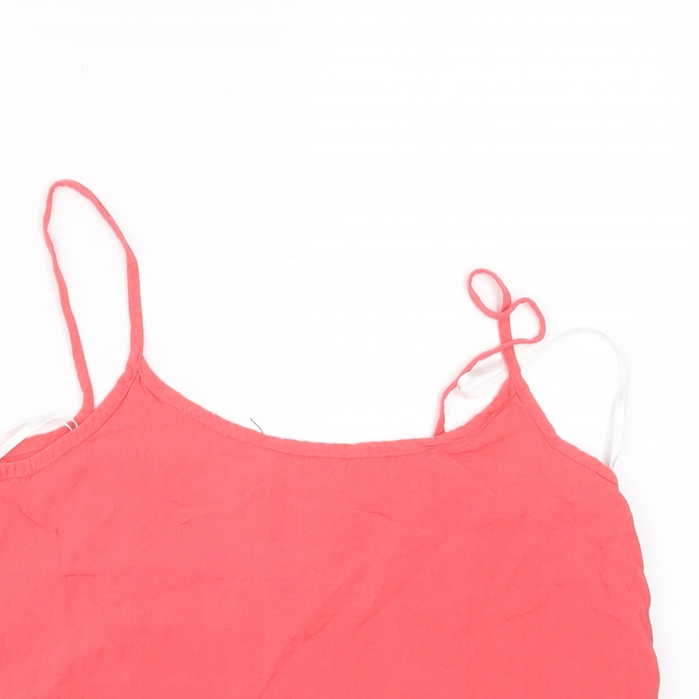 New Look Womens Pink   Camisole Tank Size 10