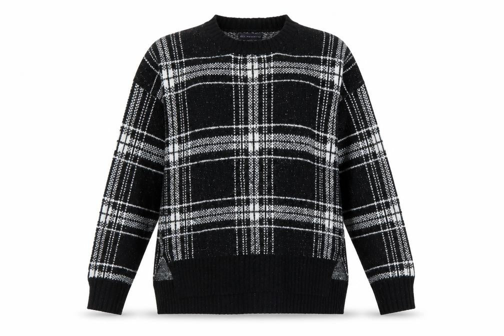 Marks and Spencer Womens Multicoloured Geometric  Pullover Jumper Size L