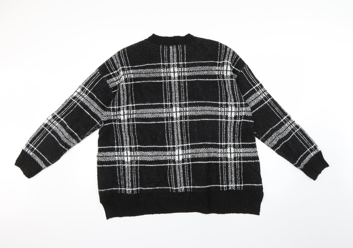 Marks and Spencer Womens Multicoloured Geometric  Pullover Jumper Size L