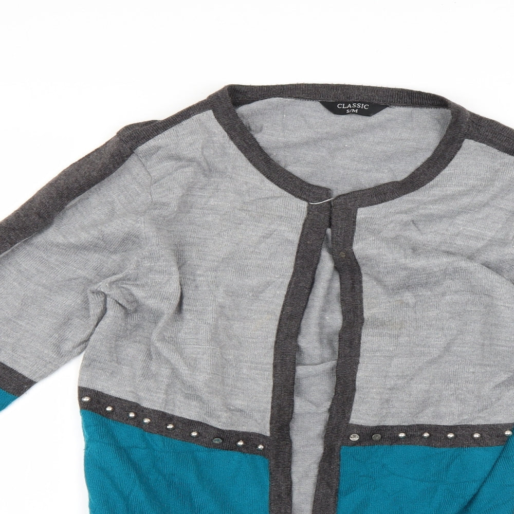 Classic Womens Multicoloured   Cardigan Jumper Size S