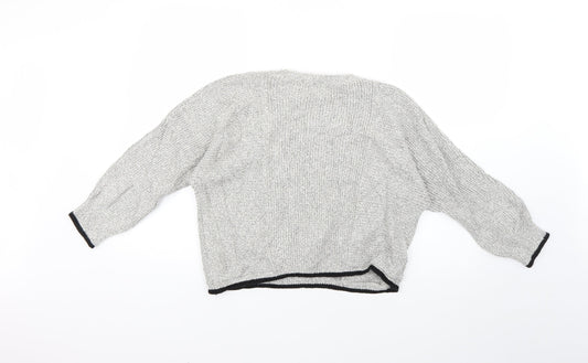 Topshop Womens Grey   Pullover Jumper Size 10