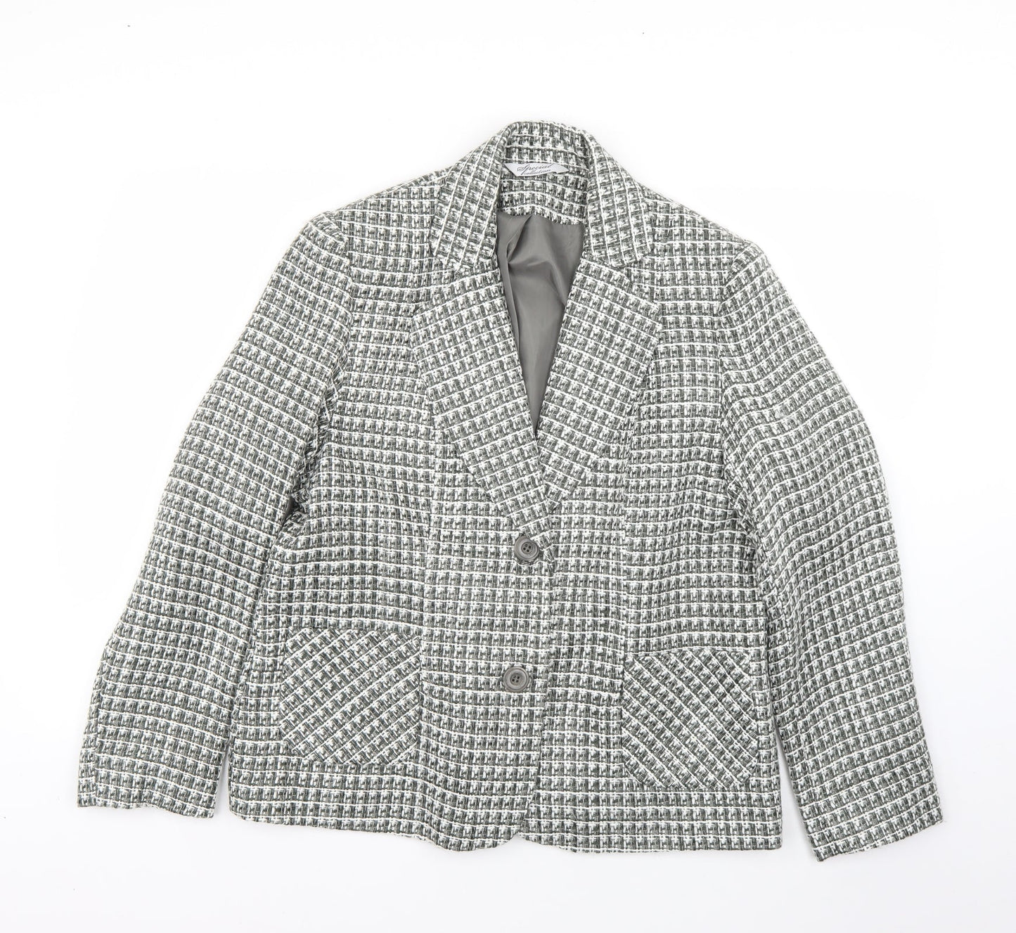special collection Womens Multicoloured Geometric  Jacket Blazer Size 16