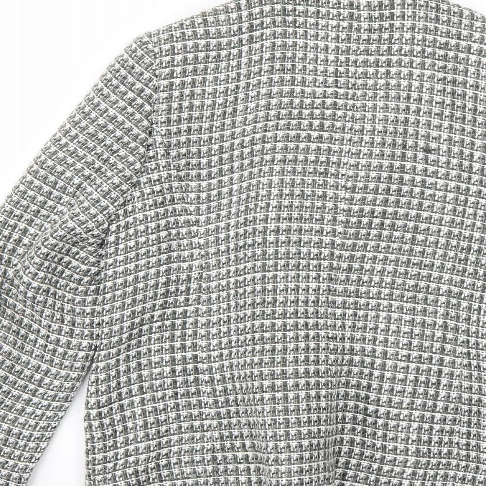 special collection Womens Multicoloured Geometric  Jacket Blazer Size 16