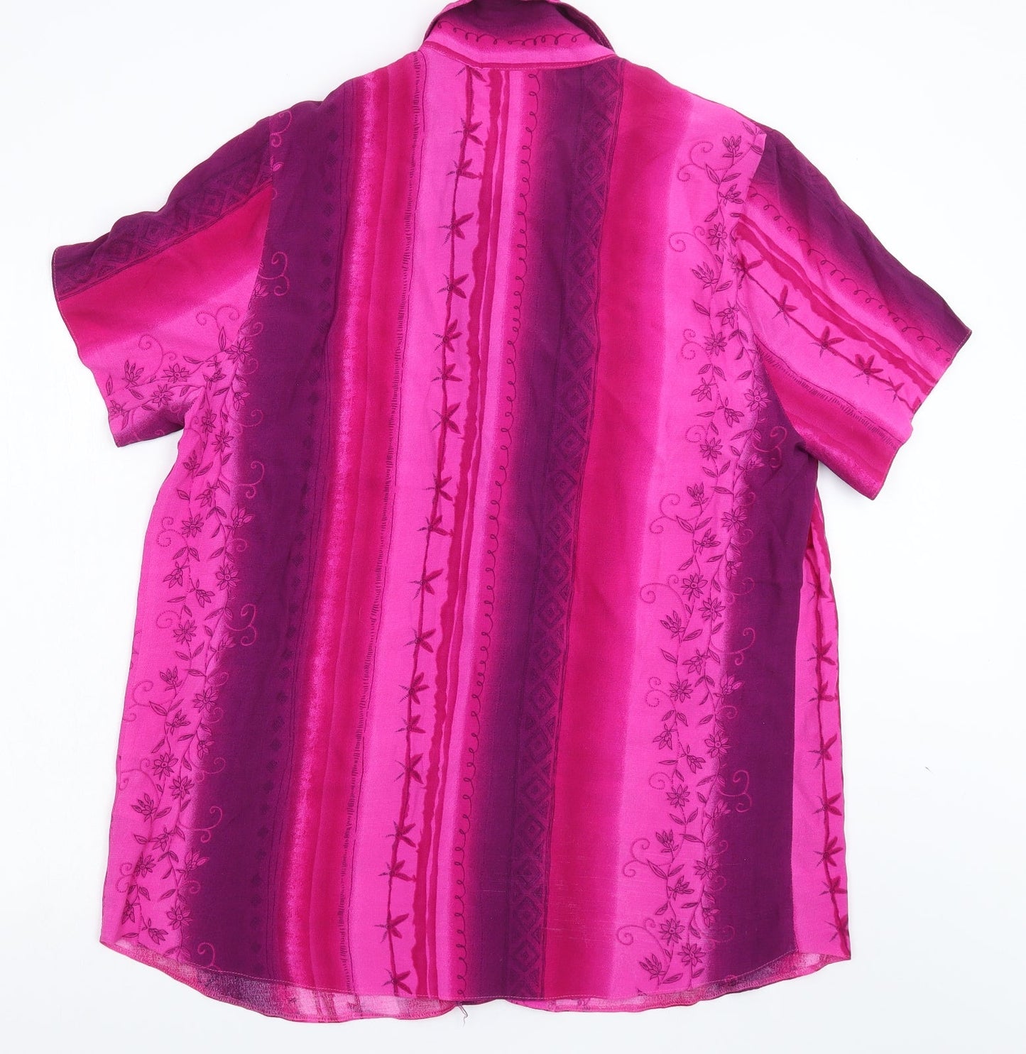 essence Womens Pink   Basic Blouse Size 18