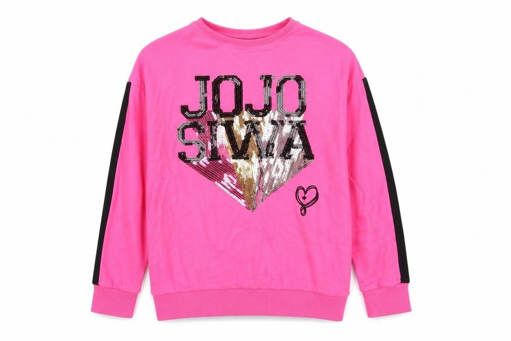 Primark Girls Pink   Pullover Sweatshirt Size 9-10 Years  - JOJO SILVA