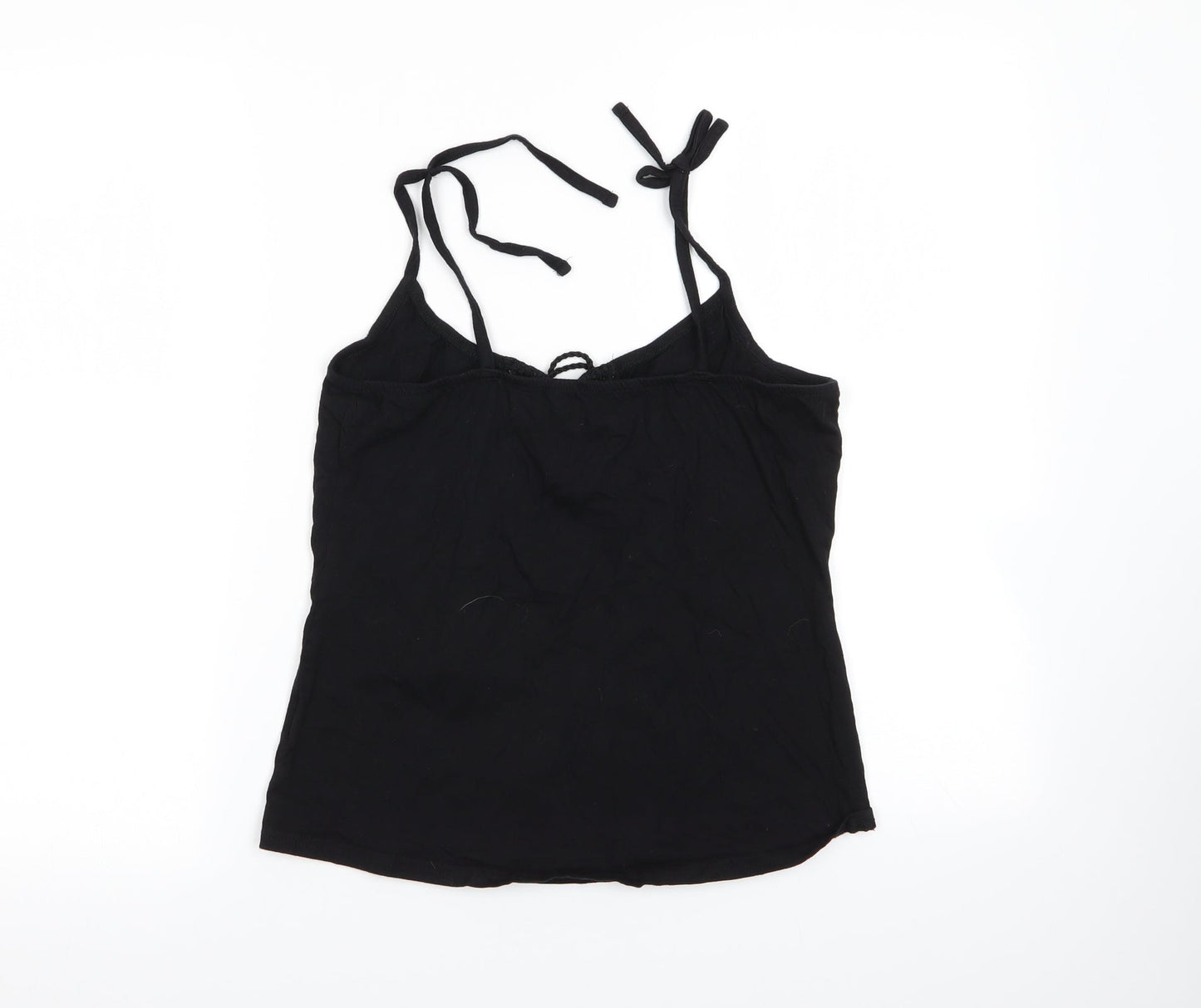 love to lounge Womens Black Solid  Top Pyjama Top Size 6