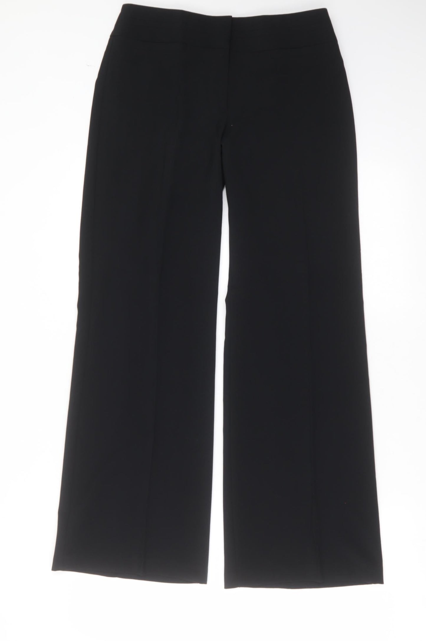 Marks and Spencer Womens Black   Trousers  Size 8 L30 in