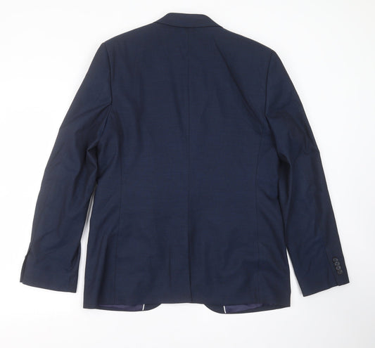 Taylor & Wright Mens Blue   Jacket Suit Jacket Size 40