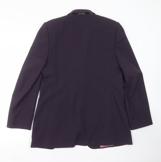 Marks and Spencer Womens Purple   Jacket Suit Jacket Size 16