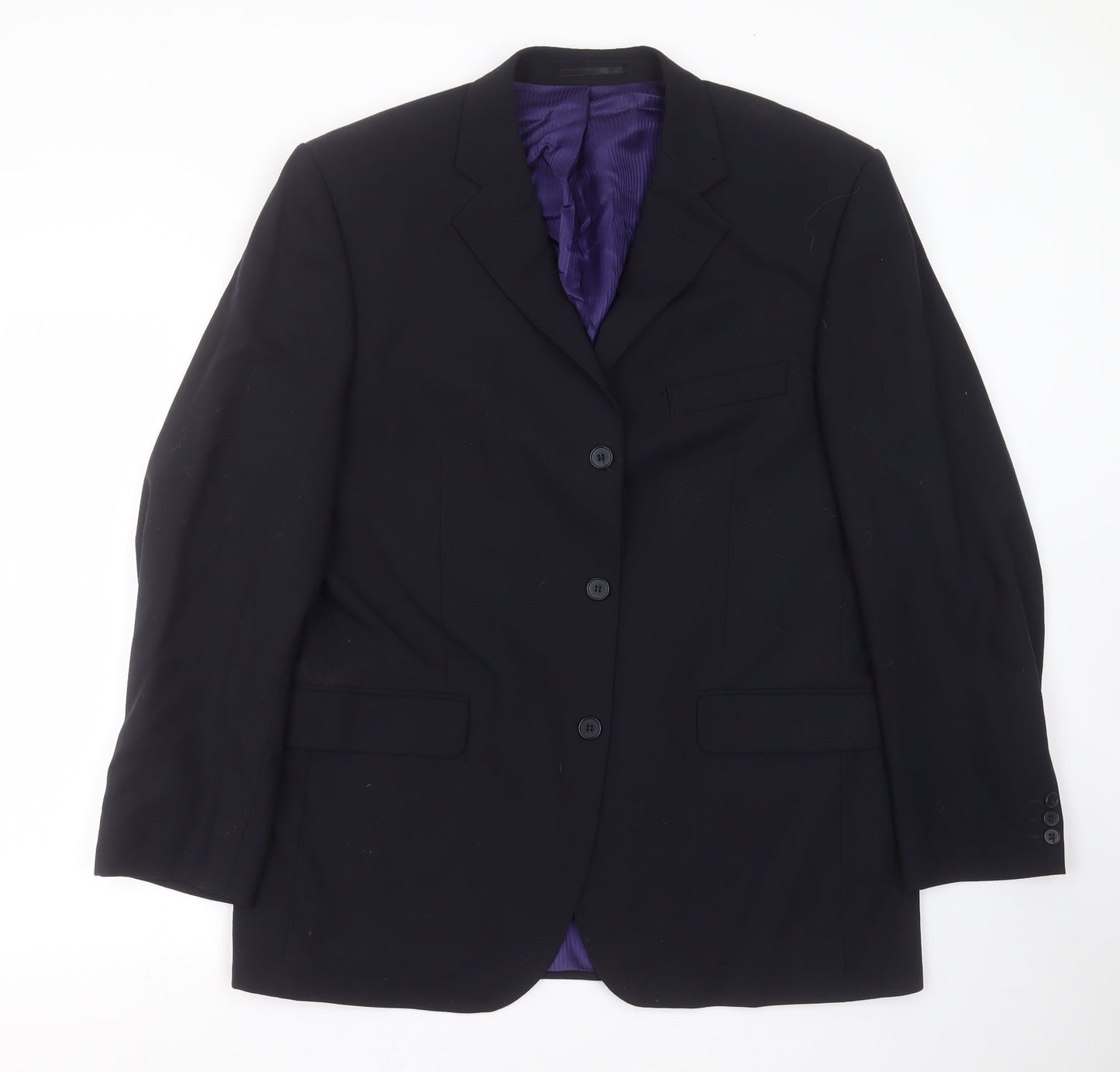Burton Mens Blue   Jacket Suit Jacket Size 42