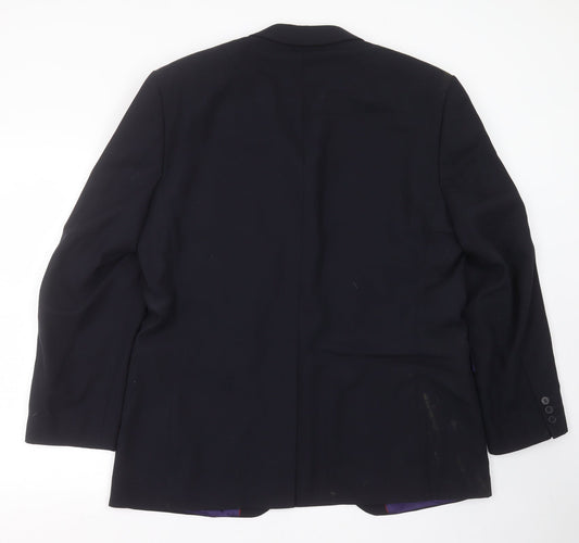Burton Mens Blue   Jacket Suit Jacket Size 42