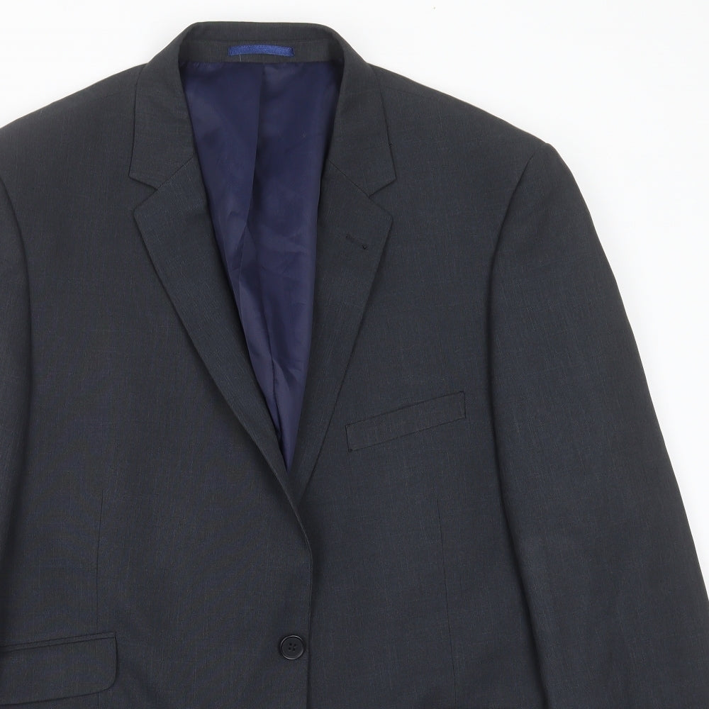 Taylor & Wright Mens Grey   Jacket Suit Jacket Size 44  - Tailored fit