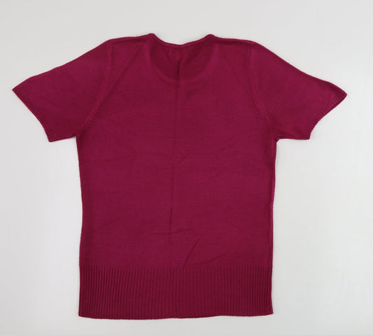 Matalan  Womens Purple   Pullover Jumper Size 12