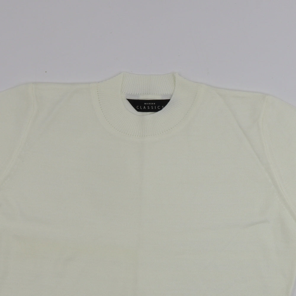 MODERN CLASSICS  Womens Ivory   Pullover Jumper Size 12