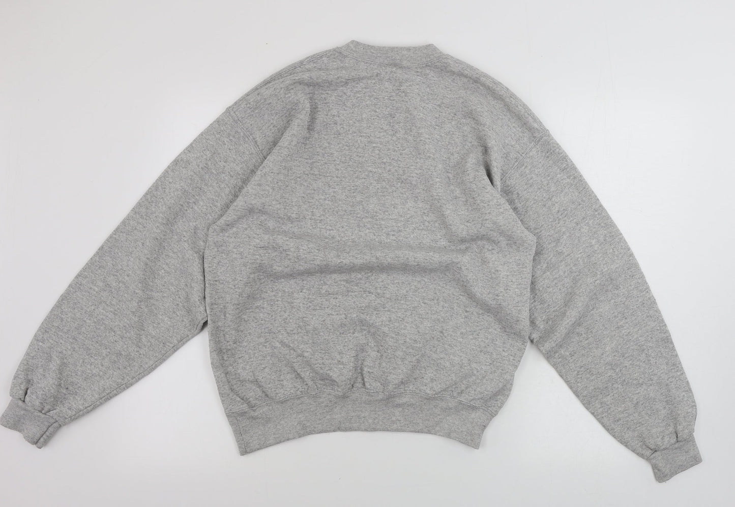 soffe sweats Womens Grey Paisley  Pullover Jumper Size M