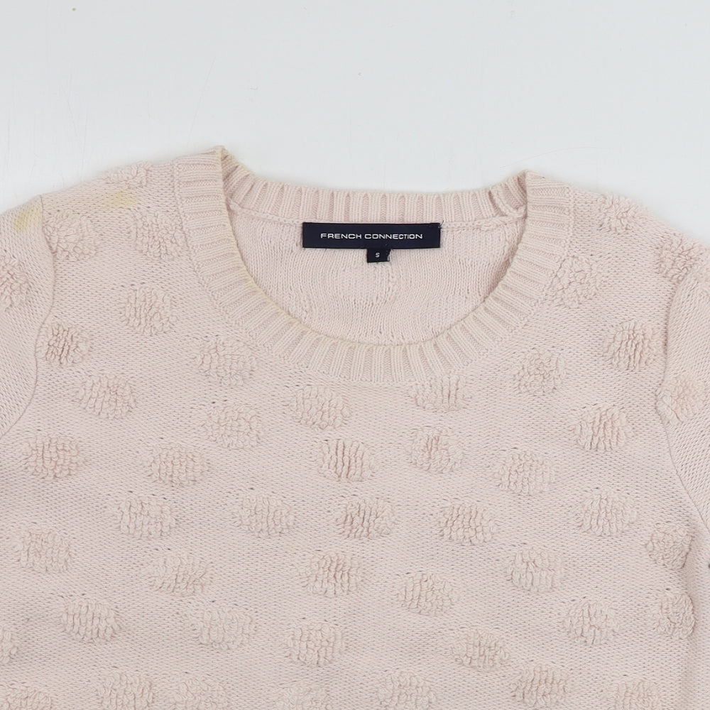 French Connection Womens Pink   Pullover Jumper Size S
