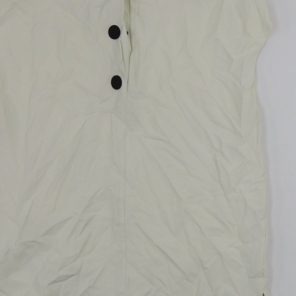 Marks and Spencer Womens Ivory   Basic Tank Size 10