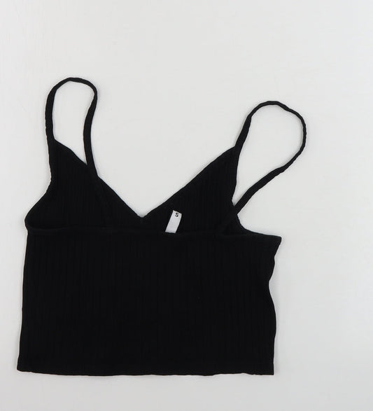 H&M  Womens Black   Basic Tank Size S