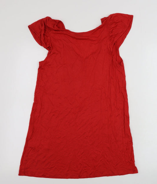 French Connection Womens Red   Basic Tank Size M