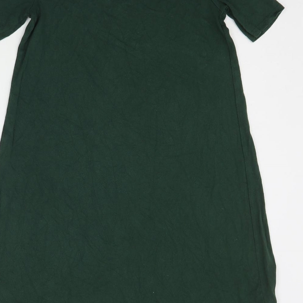 Topshop Womens Green   Basic T-Shirt Size 6