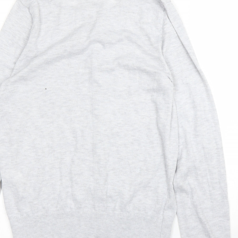New Look Womens Grey   Cardigan Jumper Size 12